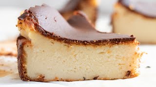 Basque Cheesecake Eggless Recipe | Burnt Cheesecake Recipe | Lockdown Recipe | Dohful #withme
