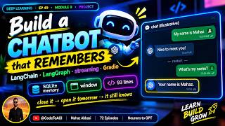 Full Build a Chatbot with Memory in 93 Lines — LangChain + LangGraph (Full Project) Guide