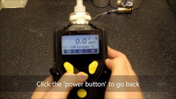 Applying a Correction Factor to a MiniRae 3000, ppbRae or UltraRae 3000