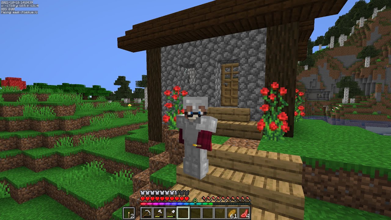 Minecraft Let's Play : Getting Started Ep 1 - YouTube