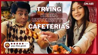 Trying Korea University's Cafeterias