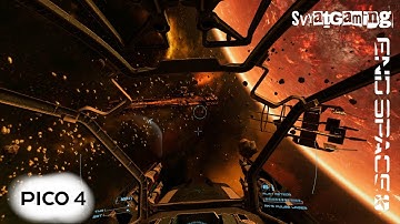 ENDSPACE ( 90hz Pico 4) Space Dogfighting Gameplay on VR Headset - Pico 4
