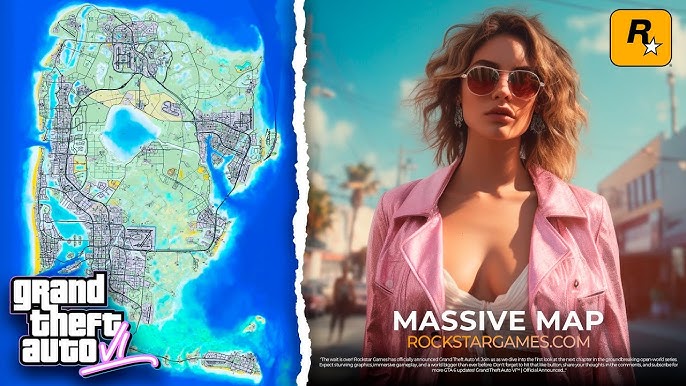 GTA 6 Map LEAKED! (Size, Locations AND More!) 