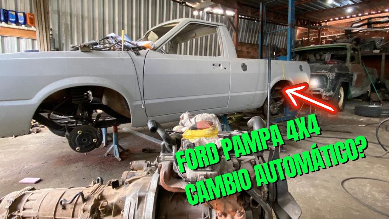 FORD PAMPA 4X4 CAMBIO AUTOMÁTICO? VEM PROJETO BRUTO AI!