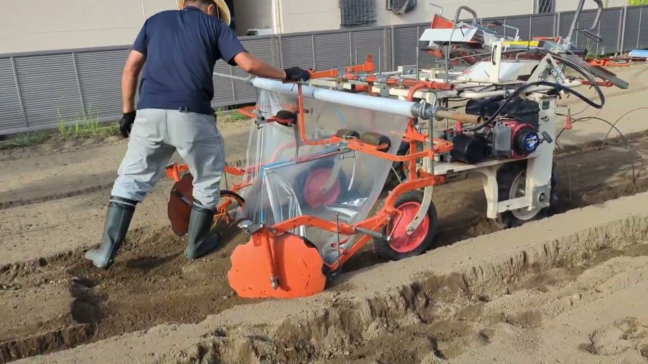 株式会社藤木農機製作所 支柱打込機「うち丸」TPN講座 - YouTube