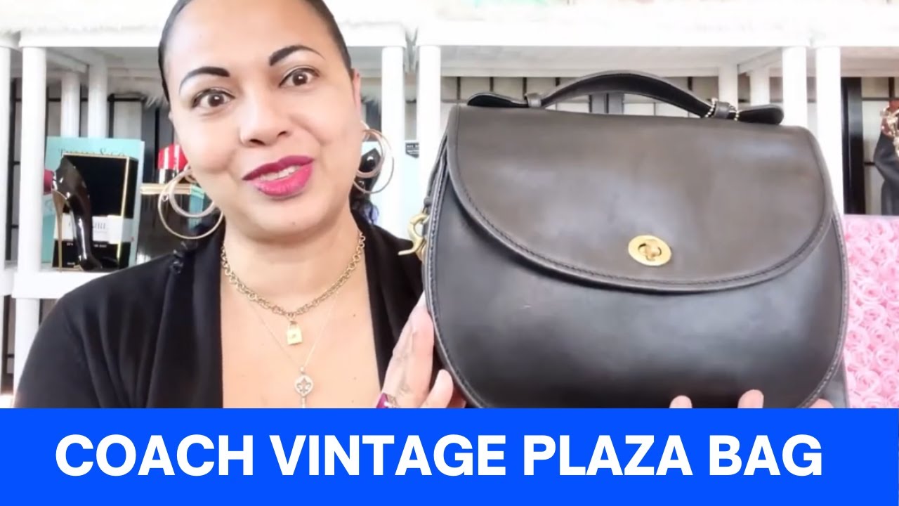 COACH VINTAGE PLAZA BAG #9865 / Coach Classic Vintage COACH CLASSIC ...