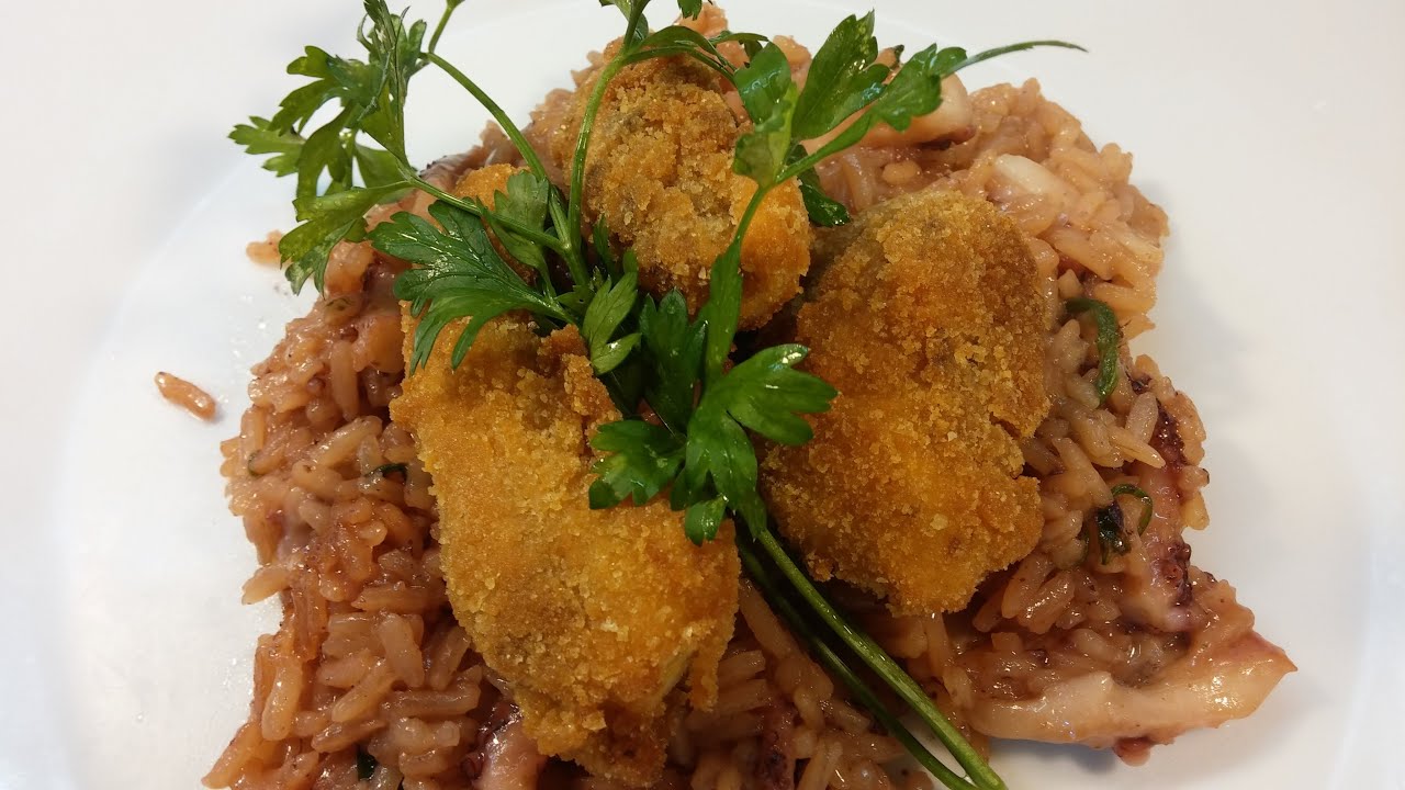 Receita de polvo panado com arroz do mesmo by necasdevaladares