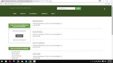 WordPress Theme Development | How to make search box in WordPress Part #06
