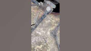 Clever method to install the spring