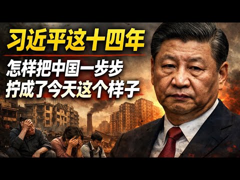 习近平十四年，如何亲手拆掉中国过去四十年的底层逻辑，从反腐到清零，从楼市崩塌到全民比惨：习近平十四年做了什么！！！