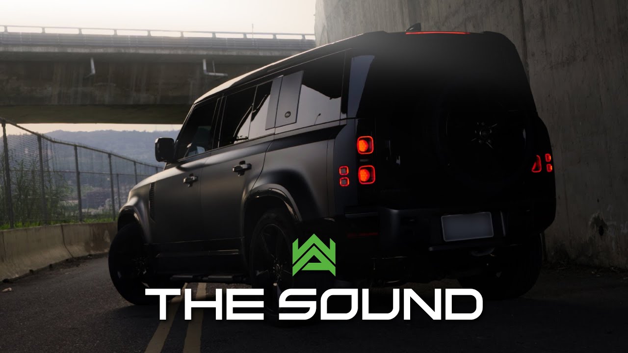 Land Rover Defender 110 V8 (L663) with an Armytrix exhaust