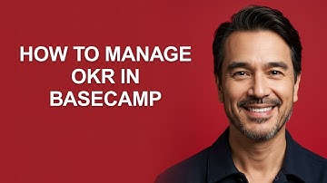 How to Manage Okr In Basecamp - KevinHowTo