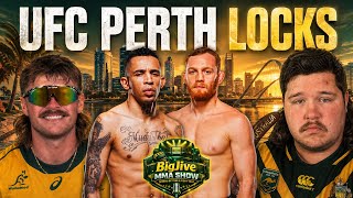 UFC Perth Della Maddalena vs. Prates Predictions & Bets - BigJive MMA Show Ep 15