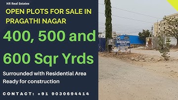 Plots for Sale in Pragathi Nagar, Simhapuri Colony | 400, 500 and 600 square yards | HR Real Estates