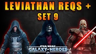 SWGoH Leviathan Requirements + Set 9 (INSANE buffs)
