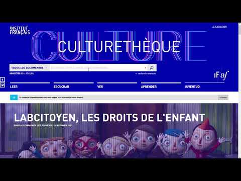 Culturethèque - Tutoriel en français