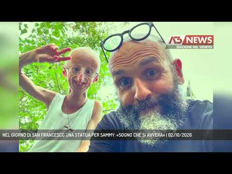 Video NEL GIORNO DI SAN FRANCESCO UNA STATUA PER SAMMY: «SOGNO CHE SI AVVERA» | 02/10/2026