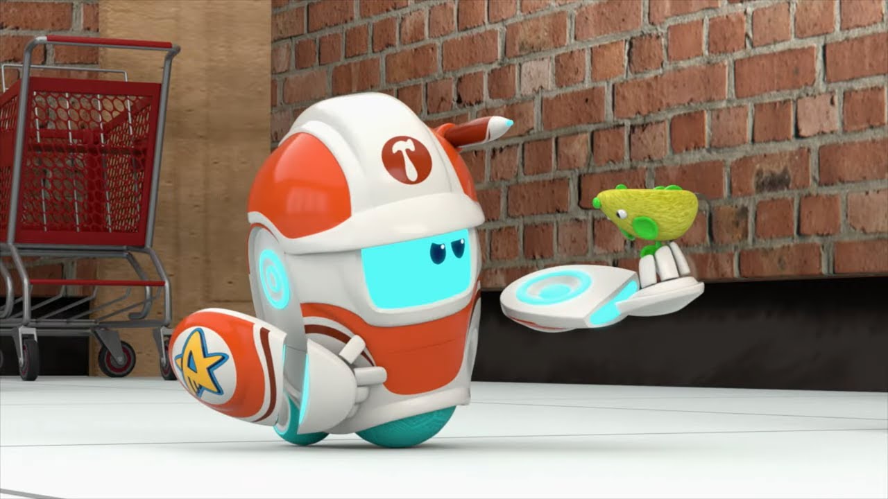 Roger's Mouse Bot Mayhem | Space Ranger Roger | Cartoons for kids