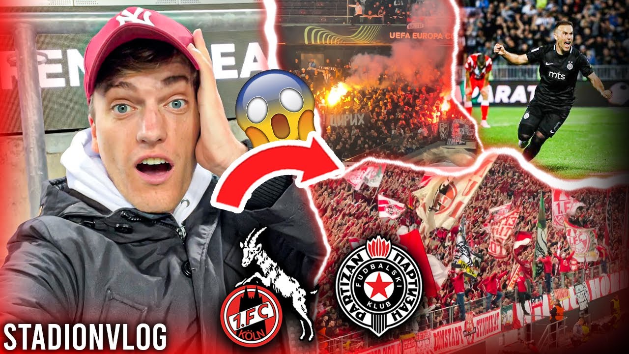 GOAL MARKOVIĆ STUNS DER EFFZEH IM EUROPAPOKAL l FC Köln - FK Partizan Belgrade (0-1)