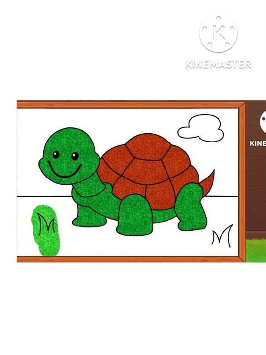 tortoise-drawing-how-to-give-colour-in-tortoise-colour-magic-youtube
