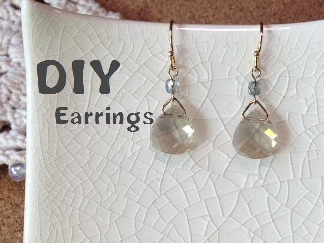 大人かわいい ドロップ ピアス 作り方 How To Make Earrings Youtube