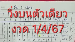 วิ่งบนตัวเดียวงวด 1/4/67