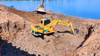 The best 320C Excavator Operator With Extreme Skills Doing a Perfect Job digging deep into the rock by Bulldozer Working Group 1,246 views 4 days ago 21 minutes
