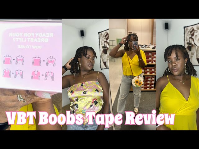 VBT boobs tape review, unboxing, 10% discount