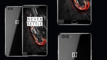 OnePlus 5T Concept Render with Dual Camera and Front Fingerprint Sensor