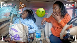 SPRAYING FARTSPRAY💩 IN THE CARWASH PRANK ON MOM * WE GOT PUT OUT THE MOVIES