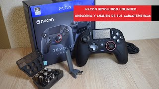 Nacon Revolution Unlimited Pro Controller. Unboxing y análisis del mando de  competición - YouTube