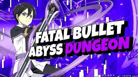 SAO: Fatal Bullet Abyss Dungeon