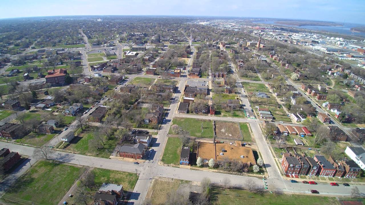Drone footage North St. Louis Apr 9 '16 YouTube