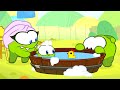 Om Nom Geschichten  🫧  Schaumbad Zeit  🫧  Lustige Cartoons für Kinder