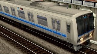 電車でGO! FINAL 新快速を207系12両で走らせてみた