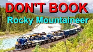 DON'T BOOK Rocky Mountaineer until you have seen this video. Quesnel to Jasper. Video 6 Dave Abel