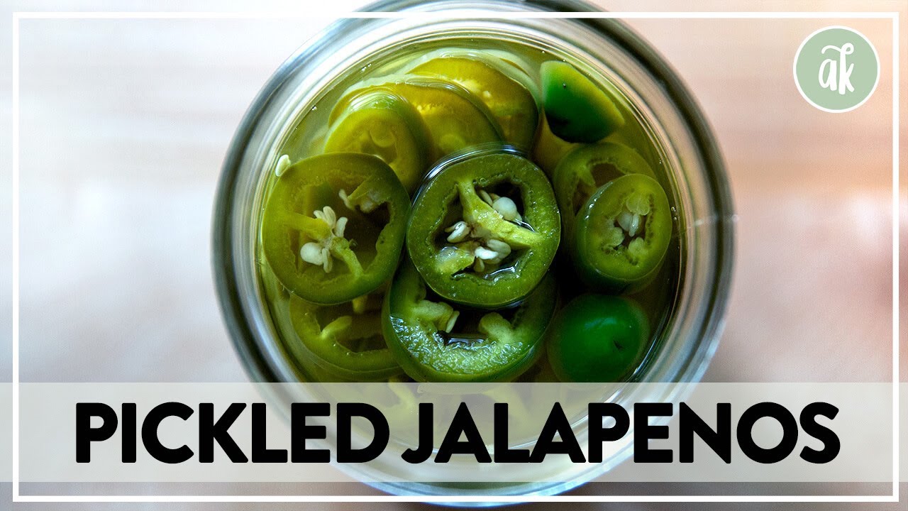 Quick Refrigerator Pickled Jalapeños - Flavour and Savour