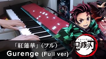 Download Demon Slayer Kimetsu No Yaiba Full Op Gurenge Piano Mp3 Free And Mp4
