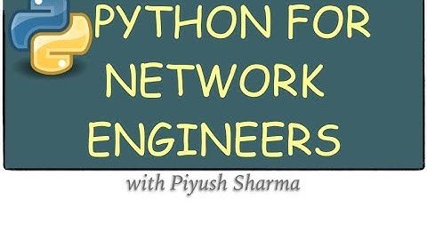 Python Programming for Network Engineer