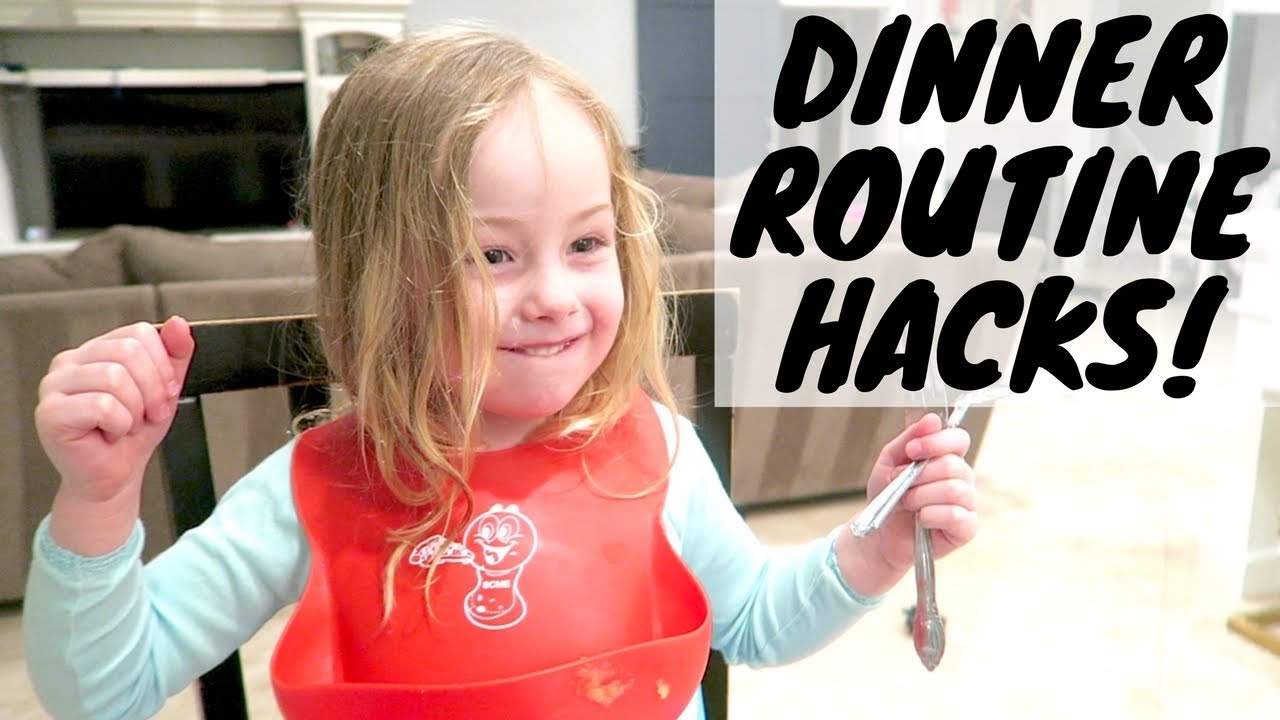 kids anka Dinner routine ideas & getting picky kids to eat!!