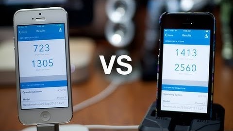 iPhone 5s vs iPhone 5 - Performance Geekbench Battle