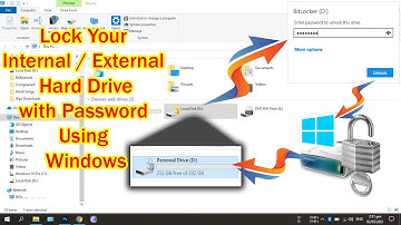 How to Lock Internal / External Hard Drive with Password without Any Software From Windows