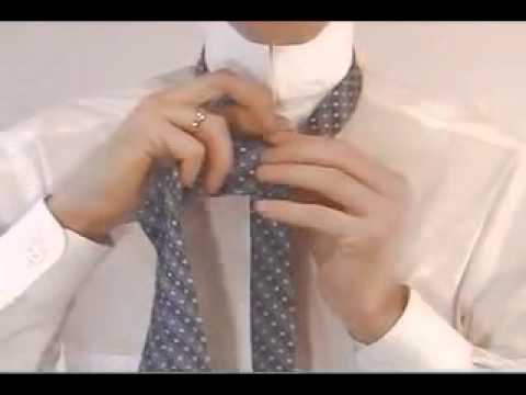 halstuxis shekvra/ჰალსტუხის შეკვრა