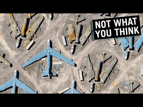 Inside The US $35 Billion Boneyard: Where Planes Come to Rest, and Then Fly Again