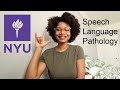 How I got into NYU | Speech Language Pathology Graduate School | Speech@NYU