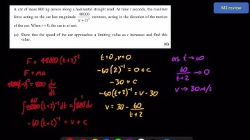 Mechanics 3 - Dynamics - Video 2