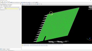 How to create a transient inlet boundary condition using expressions in Ansys CFX