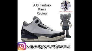 Air Jordan 3 Kaws Fantasy UA review