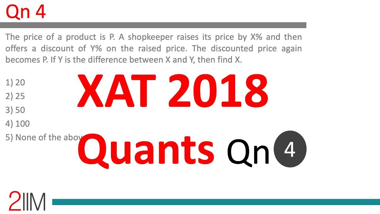 online cat preparation time XAT Preparation - Quantitative Aptitude 04