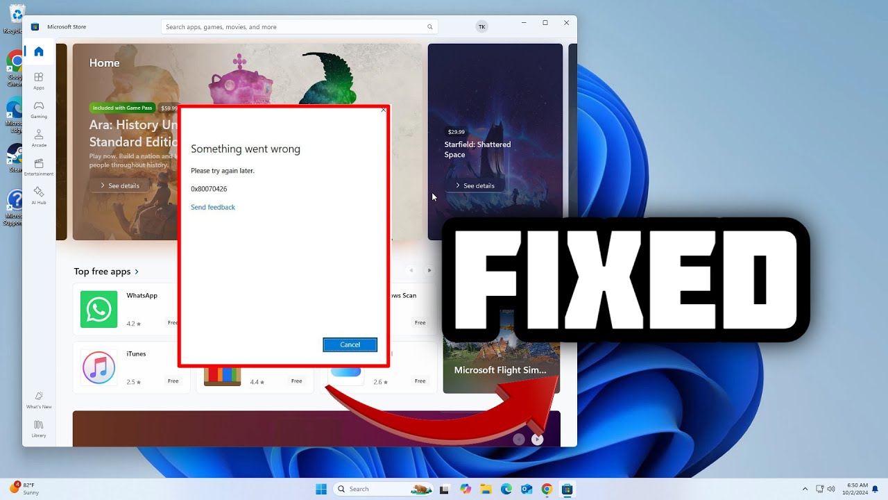 Microsoft - windows 10 さんだーろーどさん専用 FIXED) Microsoft Store error 0x80070426 Error in windows 10/11/8